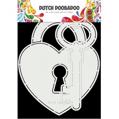 Dutch DooBaDoo Card Art - Key To My Heart